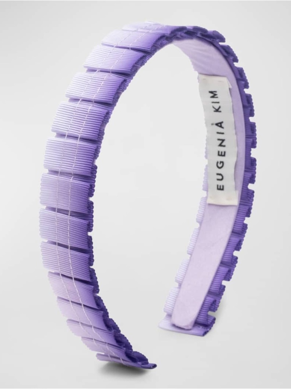 NEW Eugenia Kim Rafaela Lilac Pleated OmbrΓ© Headband